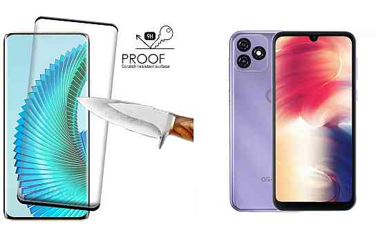 Защитное стекло HyperGlass Pro для Blackview Oscal C20, Oscal C20 Pro – максимальная чувствительность и защита Киев