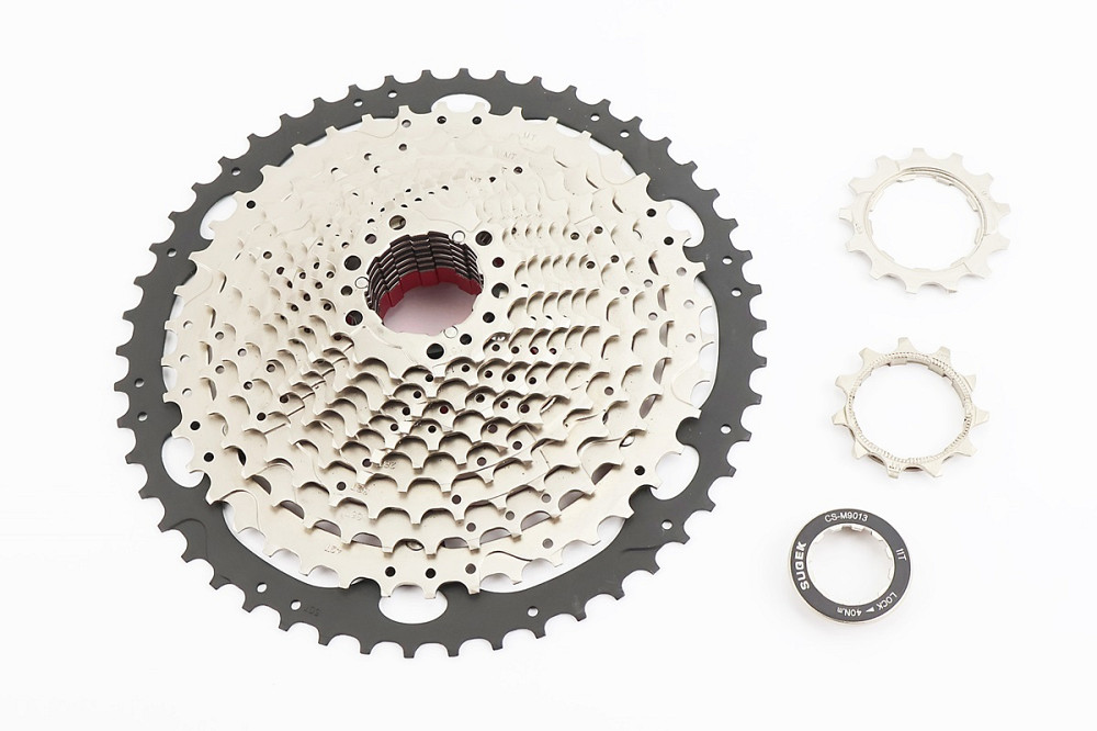 Касета 12зв. 11.13.15.17.19.21.23.25.28.32.36.42.50Т (трансмісія 1х12), сріблясто-чорна KDF-CS1250 Київ - фото 1