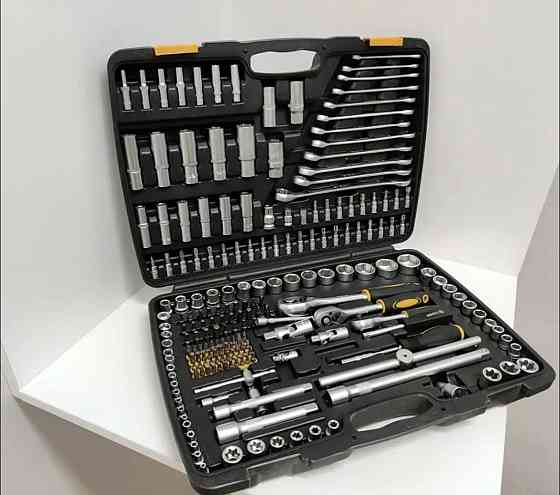 Набор инструментов головки с трещоткой, инструменты для СТО и автосервиса 216 шт. Vorel (Польша), AVI Киев