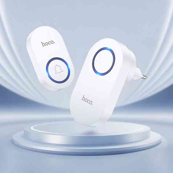Беспроводной дверной звонок HOCO HI25 белый Киев