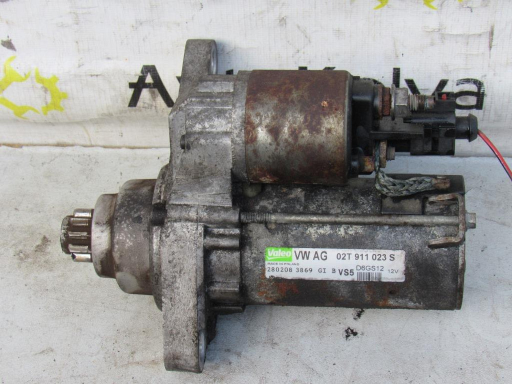 Стартер Skoda Fabia 1.2 бензин 2007-2014 (02T911023S) Ковель - фото 3