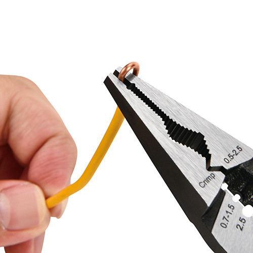 Плоскогубці електрика багатофункціональні 8" (200 мм) TOPTUL DFBG2208 Одеса - фото 5