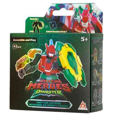 Конструктор Dinoster Робот - Раптор Хайрон (EU580881A-3) Вінниця