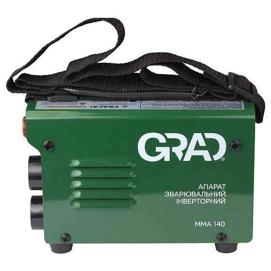 Апарат зварювальний інверторний ММА-140А електрод 4 мм GRAD (5387915) Київ