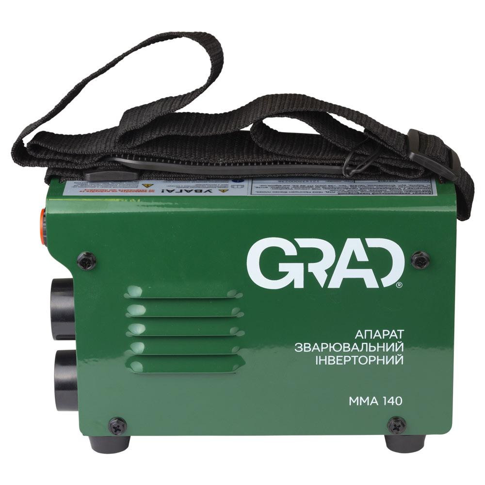 Апарат зварювальний інверторний ММА-140А електрод 4 мм GRAD (5387915) Київ - фото 2