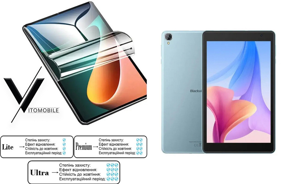 Полиуретановая пленка HyperClear Guard для Blackview Tab 5 Киев - изображение 1
