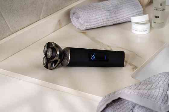 Бритва електр. ARDESTO роторна SHRR-B8WDR, 8Вт, бритв.головок-3, Li-Ion, сух.+волог., чорний Київ