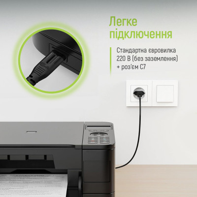 Кабель живлення C7 3m black ColorWay (CW-CBP086-BK) Вінниця - фото 6