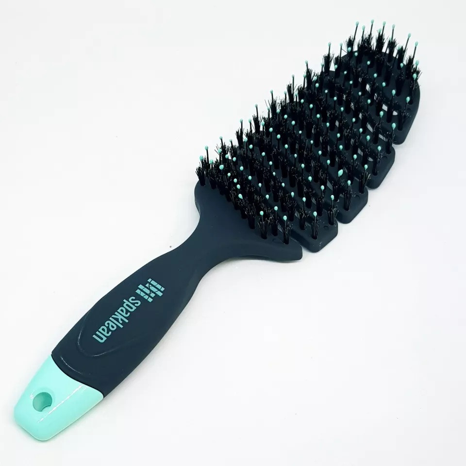 Щетка для бережного ухода и укладки волос антистатическая продувная Amazing Flex Brush Spaklean 1 шт Киев - изображение 8
