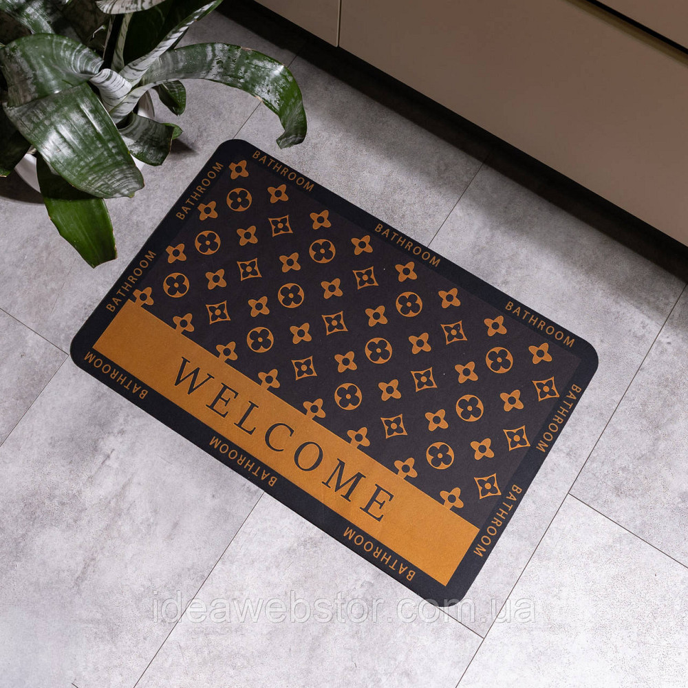 Килимок придверний Welcome 58*38 см діатомітовий Yiwu HP-42-132 Київ - фото 2