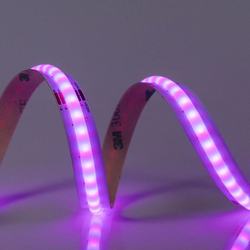 LED-STIL Світлодіодна стрічка COB RGB 14 Вт/м 576 діодів IP33 24 Вольта 800 lm. Київ - фото 2