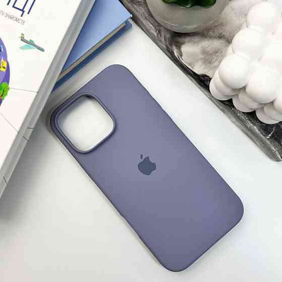 Чохол для смартфона Silicone Full Case AA Open Cam for Apple iPhone 16 Pro Max 28,Lavender Grey Киев