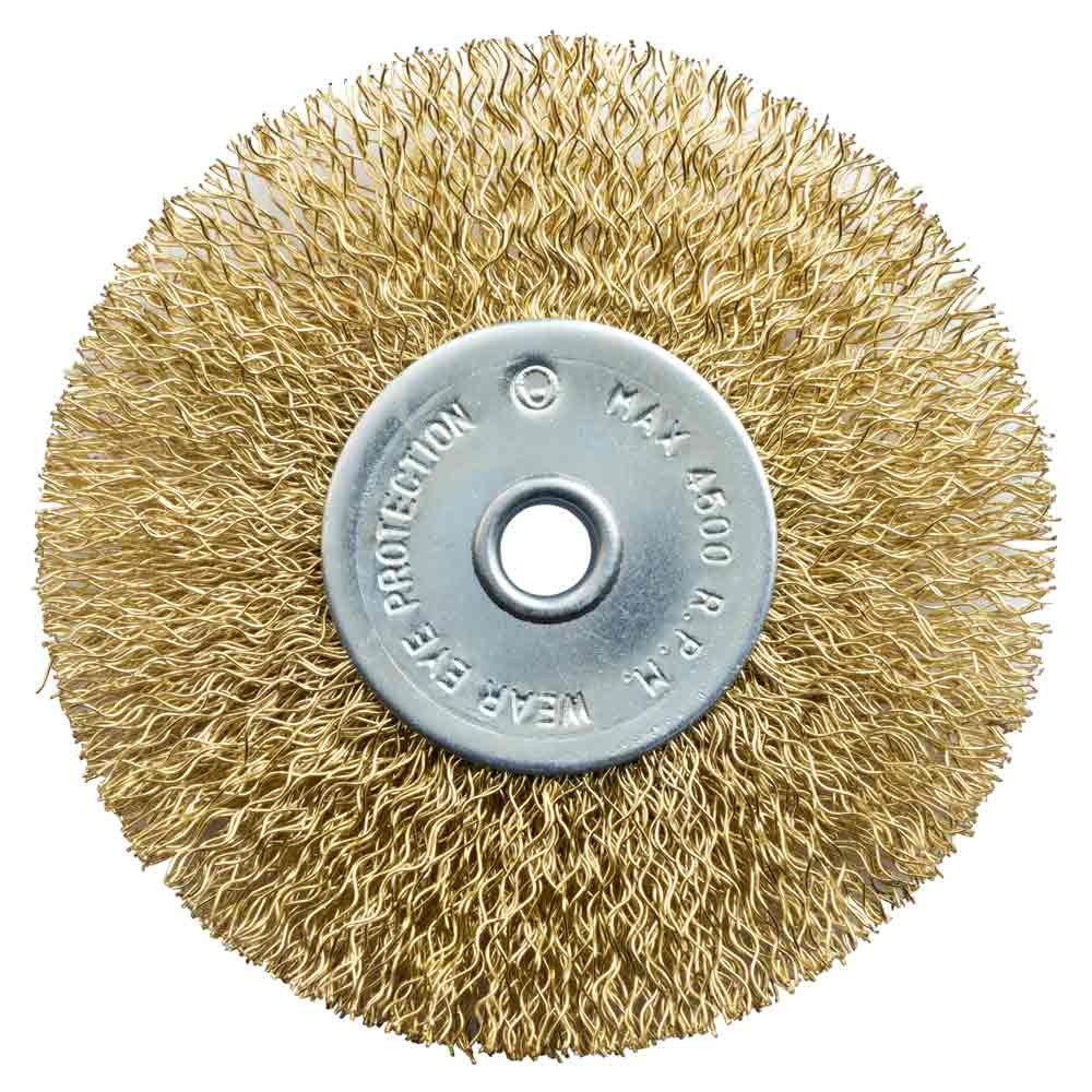 Grad Набор щеток проволочных 5шт Ø25; 38; 50; 65; 75мм хвостовик Ø6мм (латунированная) GRAD (90 Коломия - фото 4