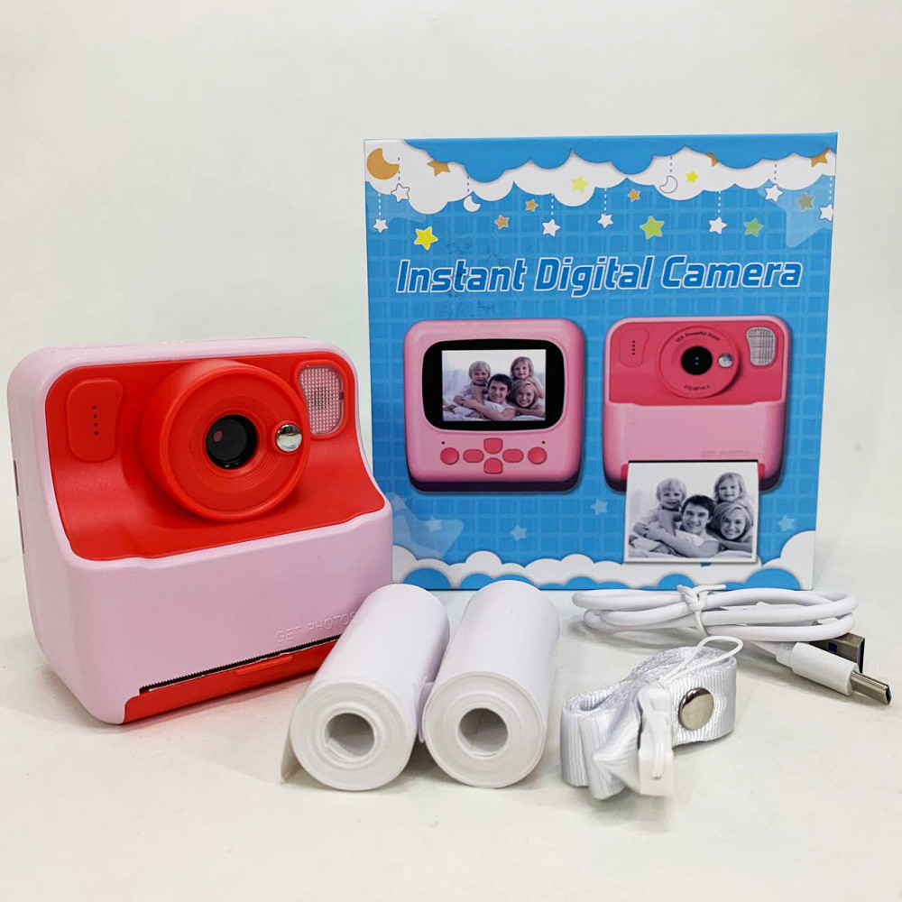 Дитячий цифровий фотоапарат з миттєвим друком фото, Камера для дітей з миттєвим друком фото DA-90 Львів - фото 10