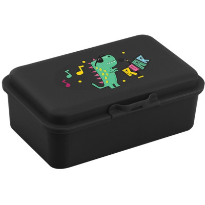 Ланч-бокс дитячий Economix TIREX 750 мл, чорний (E98387) Вінниця - фото 1