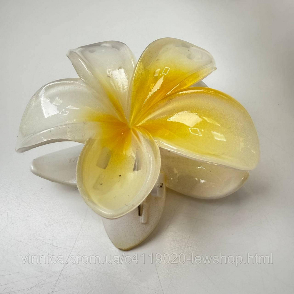 Заколка для волос краб зажим заколка Гавайский цветок глянец Черновцы - изображение 2