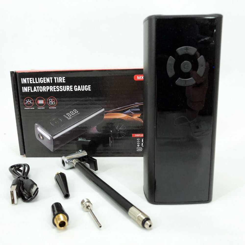 Автомобильный компрессор 12в MX20033, Портативный аккумуляторный pump, Компрессор 12 вольт DC-31 Львов - изображение 7