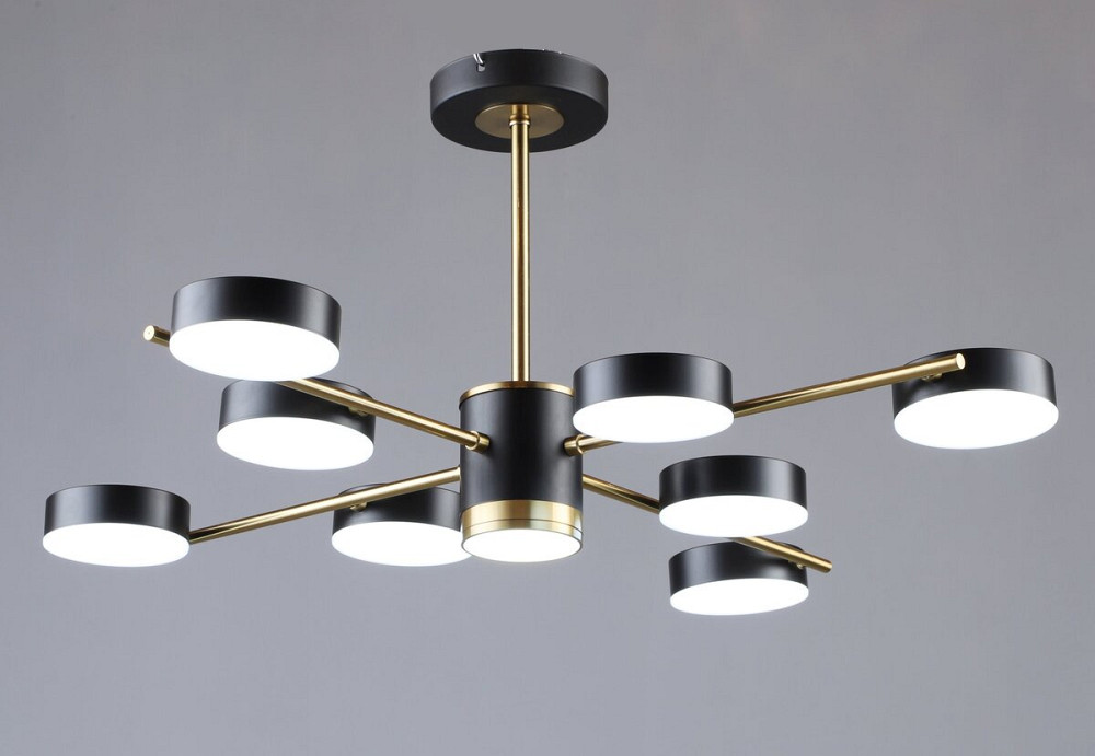 SIRIUS Люстра світлодіодна в стилі лофт Sirius B N6369/8 COP+BK Коломия - фото 1