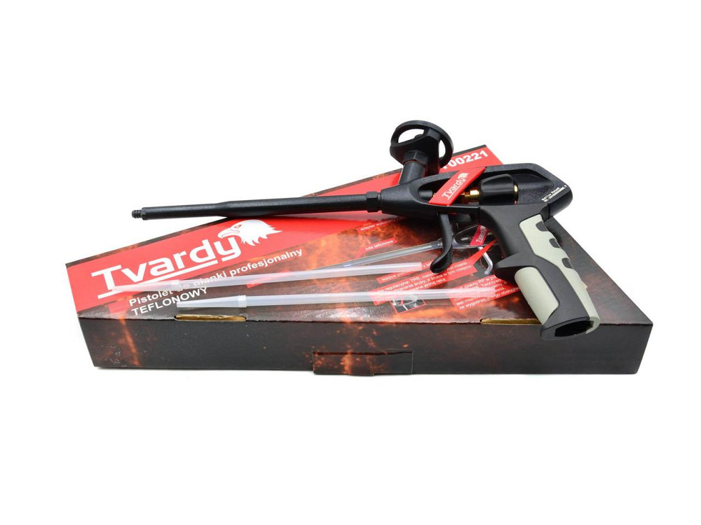 Пістолет монтажної піни "Tvardy" profi тефлоновий Київ - фото 1