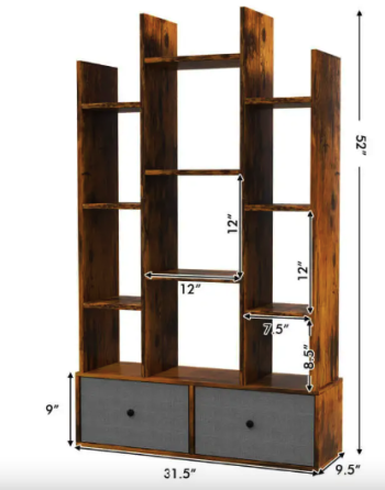 Стелаж Costway Drawer в стилі Loft Київ