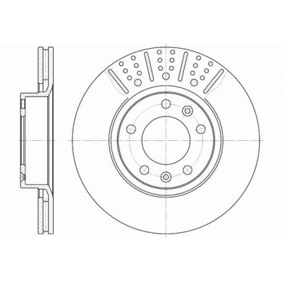 Гальмівний диск REMSA 6265.10 Вінниця - фото 1