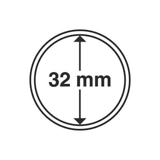 Капсула для монет 32мм Полтава