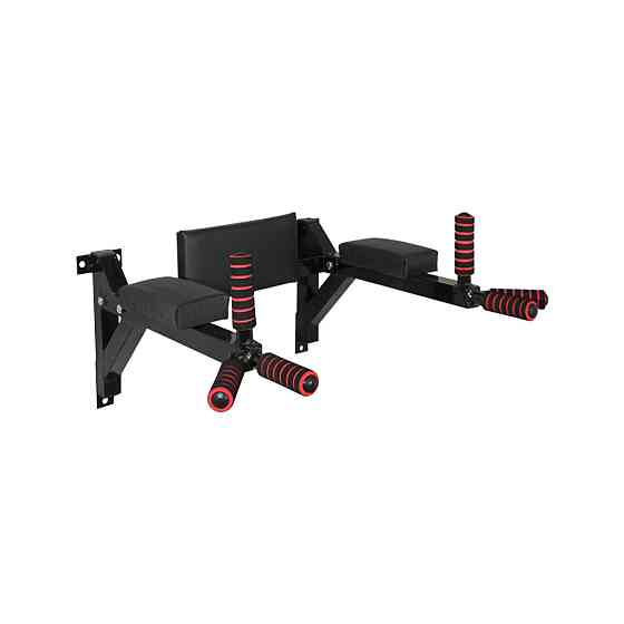 Брусы настенные + пресс 2в1 KZ-550 Спортивные стенки и турники для дома Черный Киев