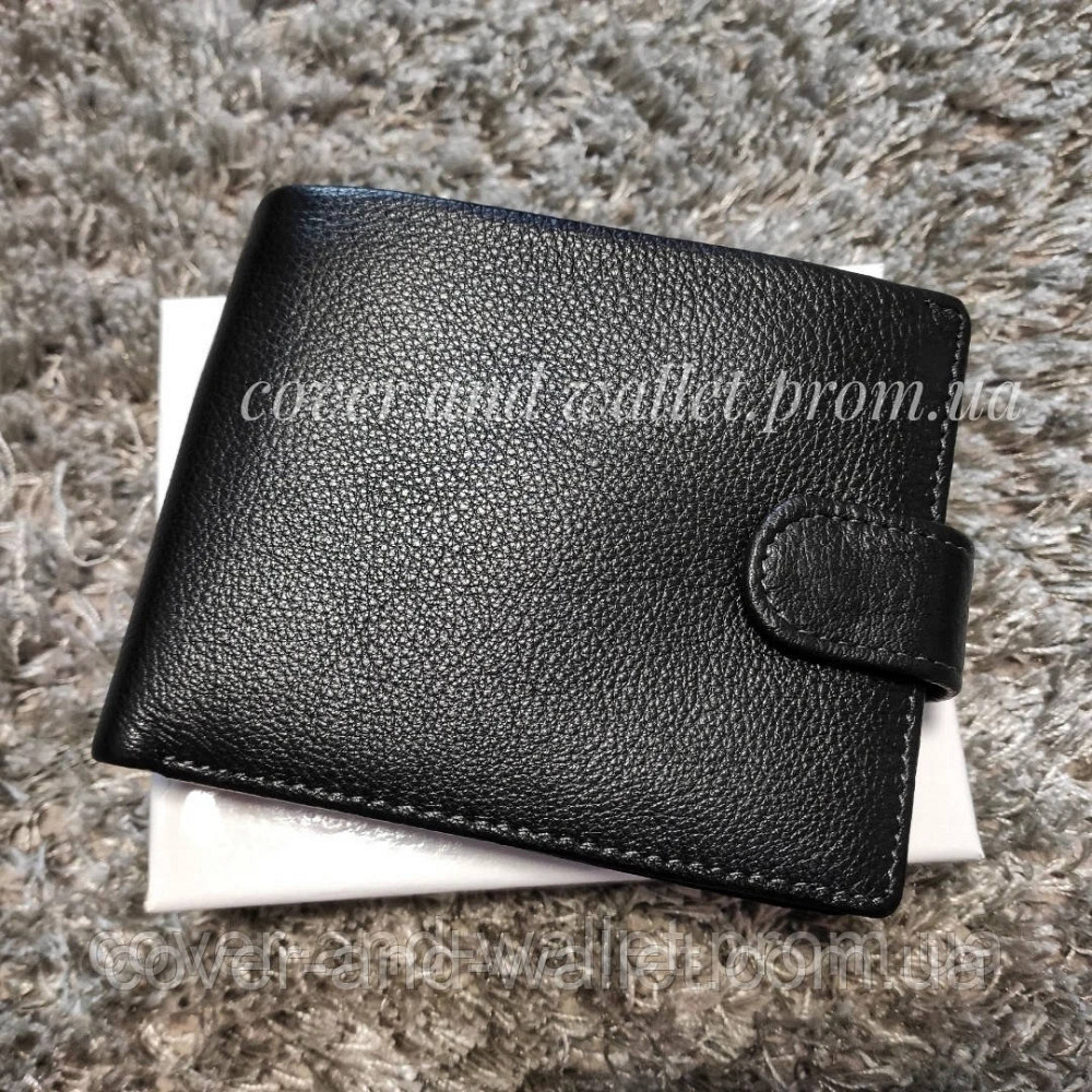 Солідний чоловічий гаманець для грошей і документів з натуральної шкіри MD 538 Київ - фото 2