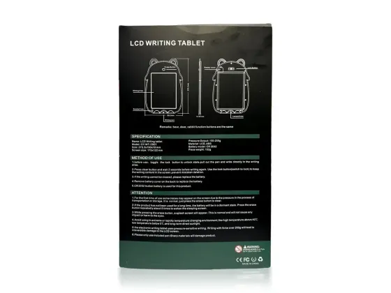 Планшет графічний 9" дитячий кольоровий LCD Writing Tablet GY-WT-0901 Київ