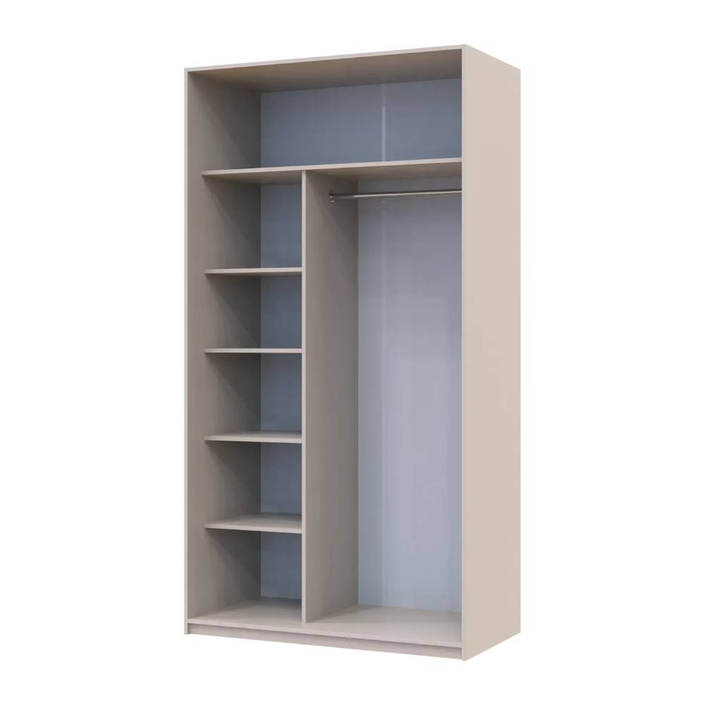Шкаф-купе Doros Сити Лайт Кашемир 2 зеркала 120х60х225 (80736341) Днепр - изображение 7