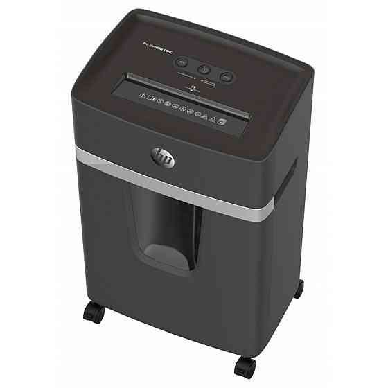 Знищувач документів HP Pro Shredder 10MC, A4, 80g х 10 листів, 2*15, 20 л., P-5 Винница