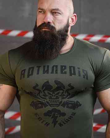 Тактическая потоотводящая футболка SABUR АРТИЛЕРИЯ ОЛИВА ЛГ7238 Одесса