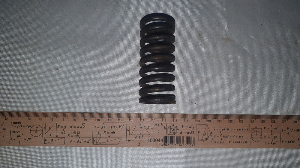 Пружина стиснення 32.2х72х4 мм. СССР. Харків - фото 2