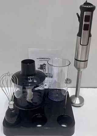 НЕМЕЦКИЙ заглибний блендер Rainberg RB-2293 6в1 з підставкою 1200 Вт. Київ