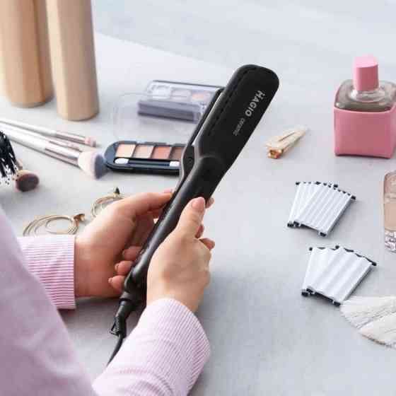 Укладання волосся випрямлення MAGIO MG-722, Праска для вирівнювання зачіски, Праска-випрямляч потужна DP-12 Львів