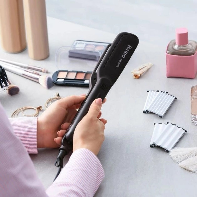 Укладання волосся випрямлення MAGIO MG-722, Праска для вирівнювання зачіски, Праска-випрямляч потужна DP-12 Львів - фото 1