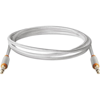 Кабель мультимедийный AUX Audio 3.5mm M/M 1.2m JACK01-03 white Defender (87513) Винница - изображение 2