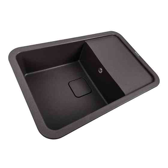 Гранітна мийка для кухні Platinum 7850 CUBE матовий Гренадін Коломыя