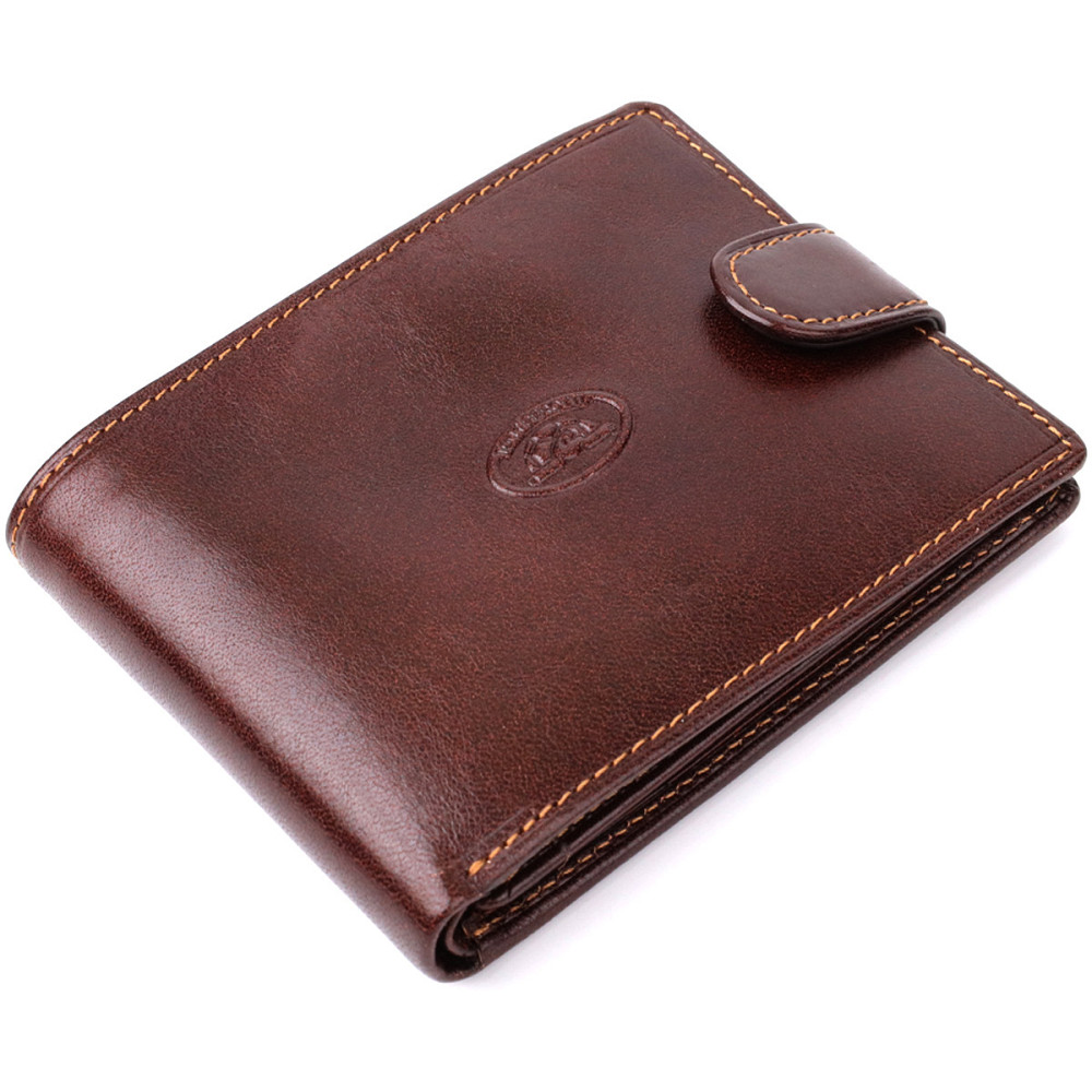 Чоловічий гаманець з гладкої натуральної шкіри Tony Perotti 20852_1 (396A-Q moro) Коричневий Київ - фото 5