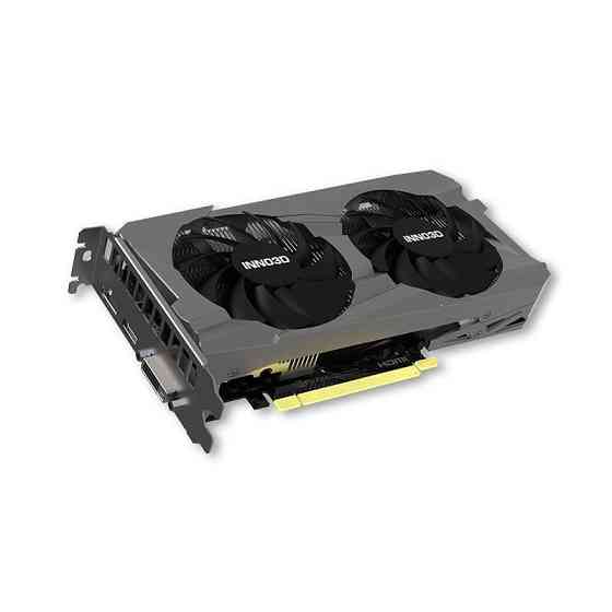 Відеокарта GF RTX 3050 6 GB GDDR6 Twin X2 V2 Inno3D (N30502-06D6-1880VA60) ( 13885 ) Харків