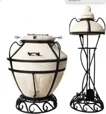 Гриль Piec Tandoori „Aladdin”: Aladdin z pokrywą na zawiasach bez podstawy Wariant Tandoor: Aladdin z pokrywą na zawiasach bez Київ - фото 1