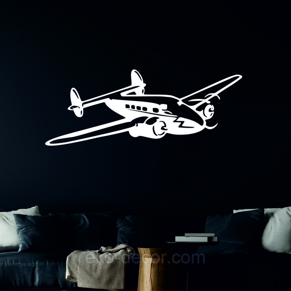 Декоративне настінне Панно «Літак», Декор на стіну Київ - фото 2