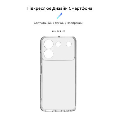 Чохол до мобільного телефона Armorstandart Air ZTE Blade A54 4G Camera cover Clear (ARM70711) Вінниця - фото 3