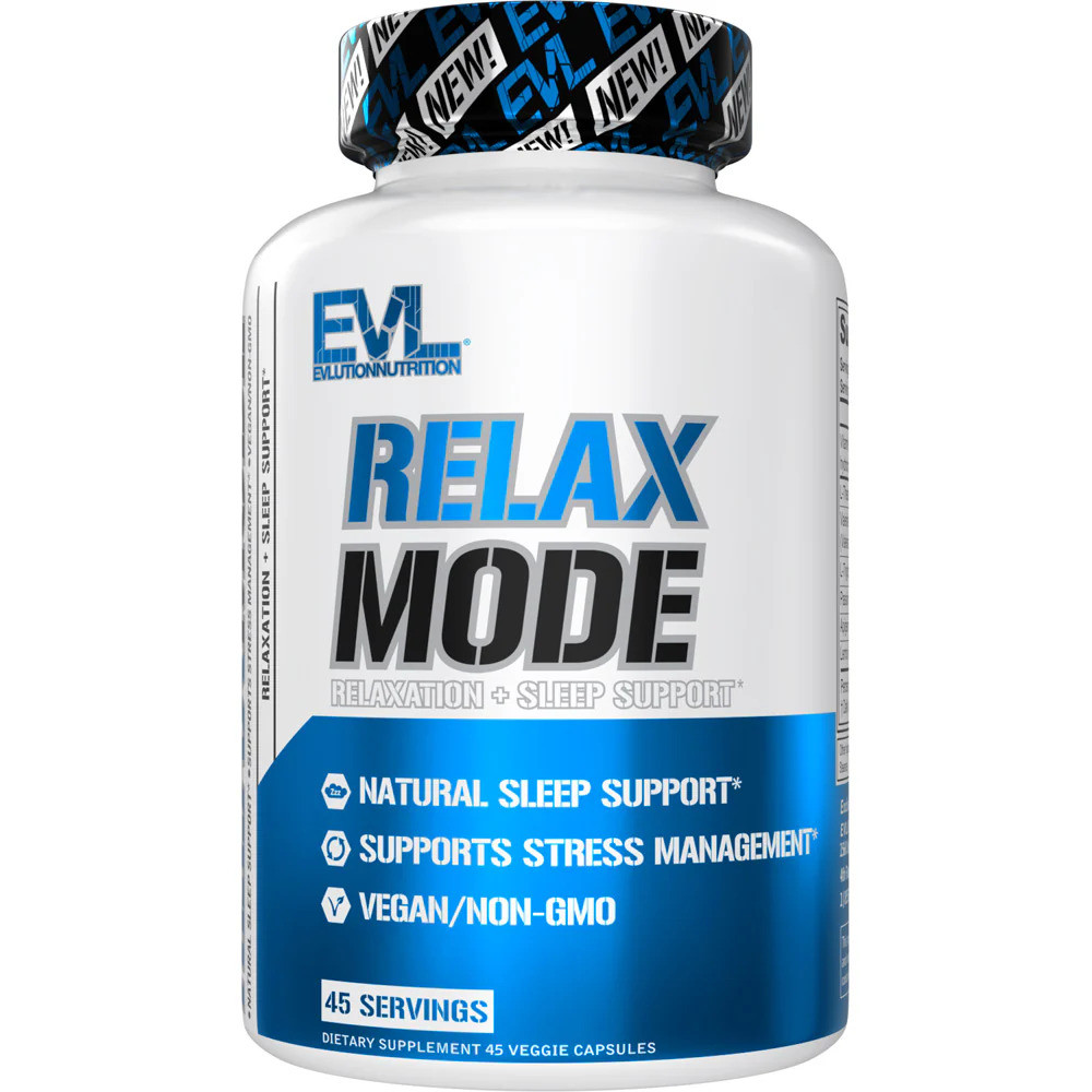 Добавка для сну Evlution Nutrition RelaxMode 45 веганських капсул Луцьк - фото 1