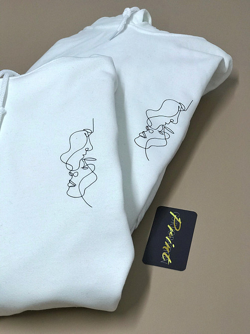 Парні теплі толстовки для закоханих з АРТ КАРТИНКОЮ Чернівці - фото 2