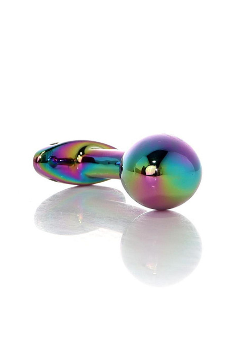 Анальна пробка - Jewellery Multicolour Curved Plug S Sex Aura Київ - фото 6