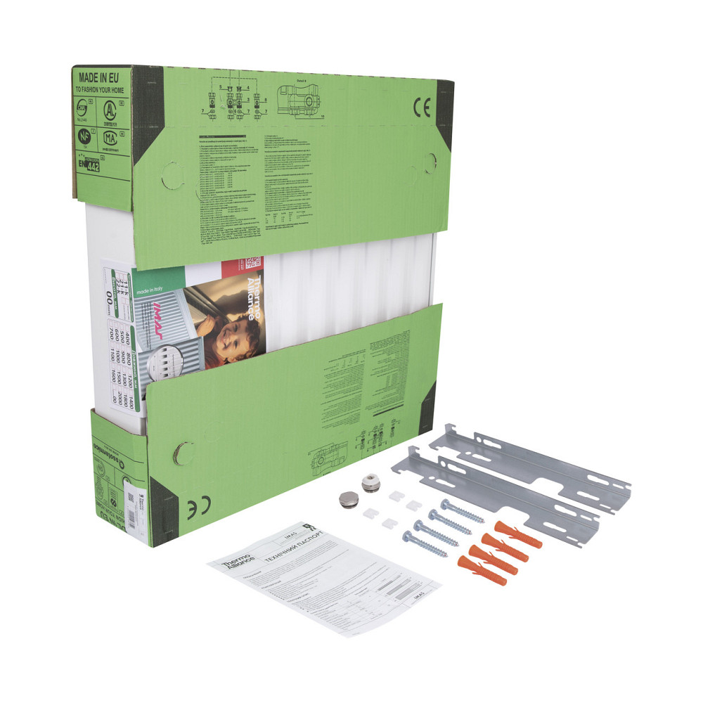 Радиатор стальной Thermo Alliance IMAS 22 тип 500х500 боковое подключение 957 Вт Киев - изображение 7