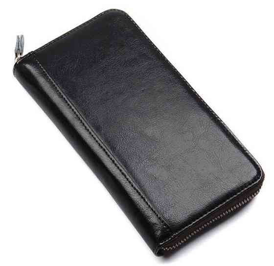 Визитница большая Черная (Vintage) Киев