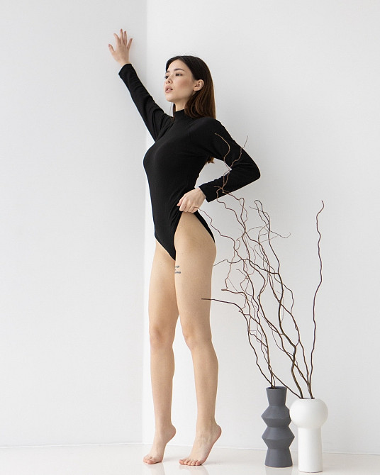 Боди с рукавом и стойкой под горло термо Ozkan 24201 S Киев - изображение 4