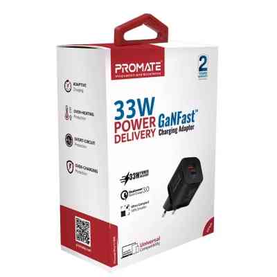 Зарядний пристрій Promate powerport-33.black Вінниця